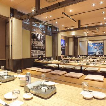 분위기 자랑의 좌석석☆대연회에◎대인원수의 연회는 점포까지 요 상담.회사나 프라이빗 등 각종 연회의 예약 접수중!※화상은 이미지입니다.