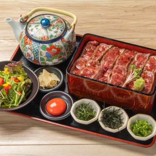 黒毛和牛イチボのタタキ肉重