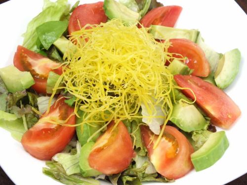 Chip vegetable salad