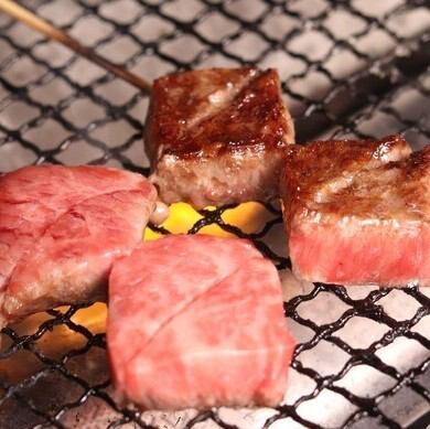 Hida beef skewers