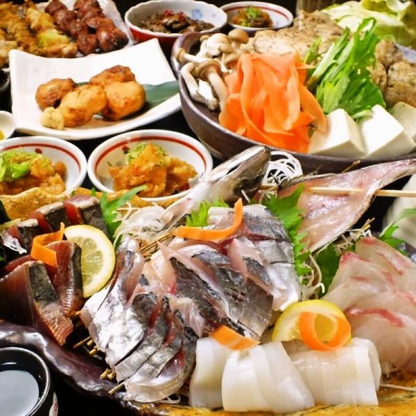 自慢の料理が豊富！（お昼はランチも）安く食べ、安く飲める！