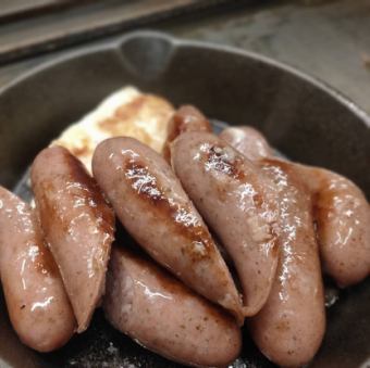 Grilled sausage