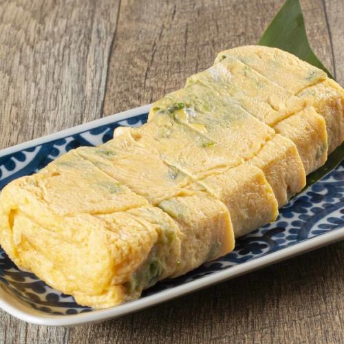 あおさの出汁巻き玉子