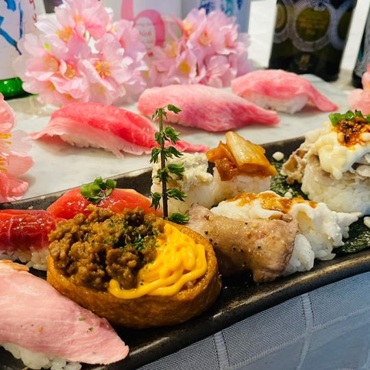 北海道肉寿司盛宴：12种寿司，100分钟无限量畅吃，仅需3280日元