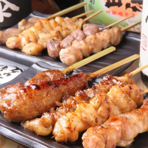 A restaurant where you can eat carefully selected yakitori and delicious fish◎