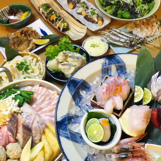 特制海鲜关东煮套餐（7道菜）5000日元（含税）
