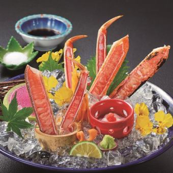 特上かに刺身