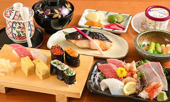 【飲み放題付き】柳寿司の盛り合わせ宴会コースは超お得！