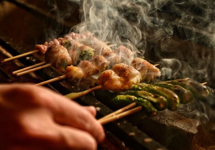 あぐー豚の野菜巻きや備長炭を使用した串焼き、厳選した鮮魚をご堪能あれ★