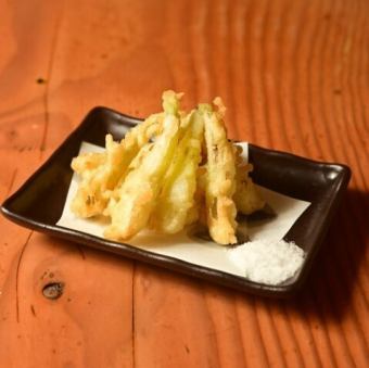 島ラッキョウ天ぷら