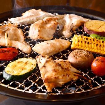 【焼きふぐ】季節限定◎招涼(しょうりょう)コース◎選べる〆茶漬け&唐揚げ付《全7品》+飲み放題