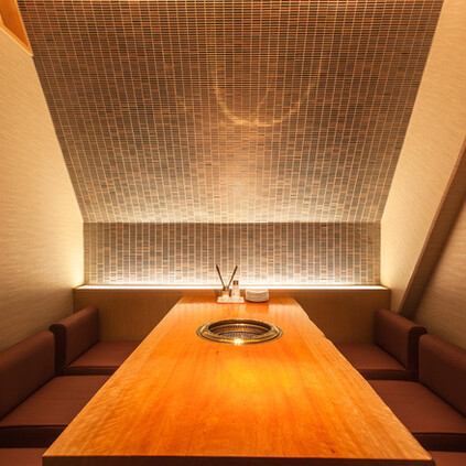 Enjoy your meal in a relaxing private room