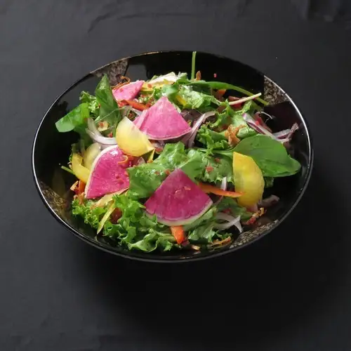 虹彩りサラダ～赤ワインドレッシング仕立て～
