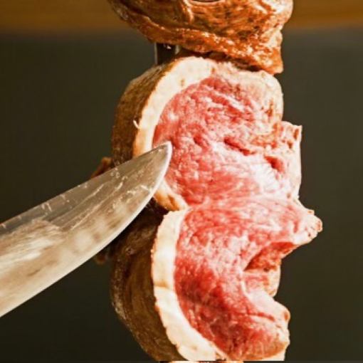 【脅威の3時間食べ飲み】22種類シュラスコ&200種類超ドリンク 食べ飲み放題 3h 9900 → 6800円