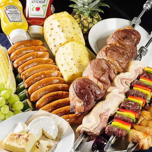 【シルバーウィーク早割プラン】22種シュラスコ&200種ドリンク飲み放題 2時間 7,700円→5,800円
