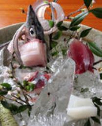 Seasonal sea bream course 7560 yen