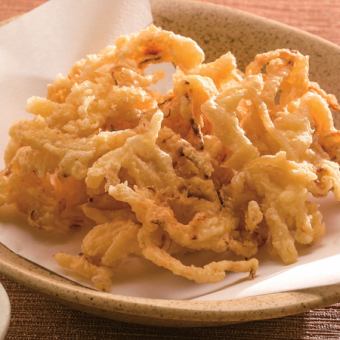 Saki squid tempura