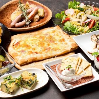 【90分スタンダード飲み放題付き】お魚メインコース全9品◆5000円（税込）