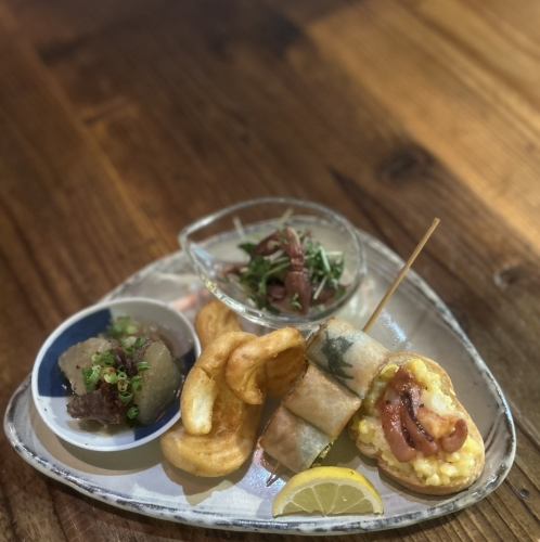 【種類豊富】日替わり創作メニューで季節の味を楽しもう♪