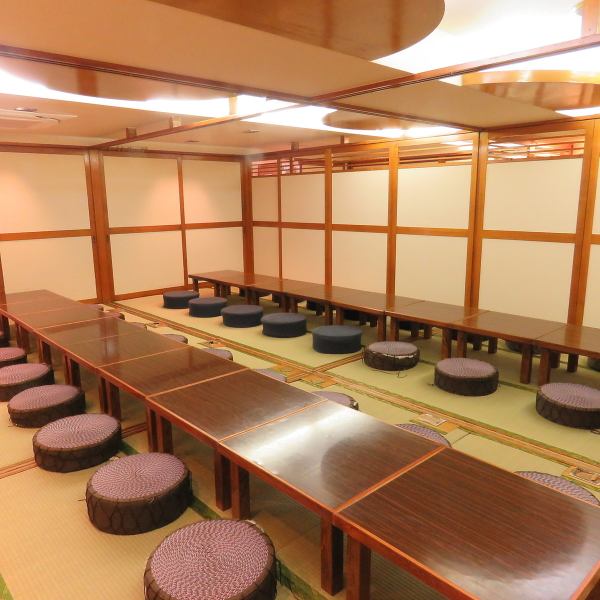 ≪2F≫ We have many tatami mat seats on the 2nd floor! We can also prepare private rooms for banquets! We also accept large-scale banquets by renting the entire floor, so please feel free to contact us!