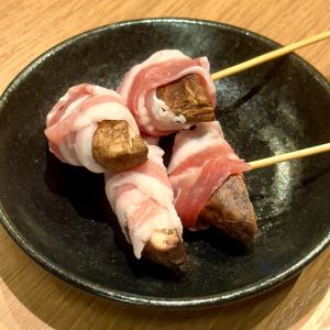 しいたけ巻き串
