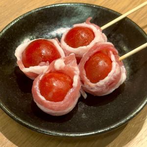 プチトマト巻き串