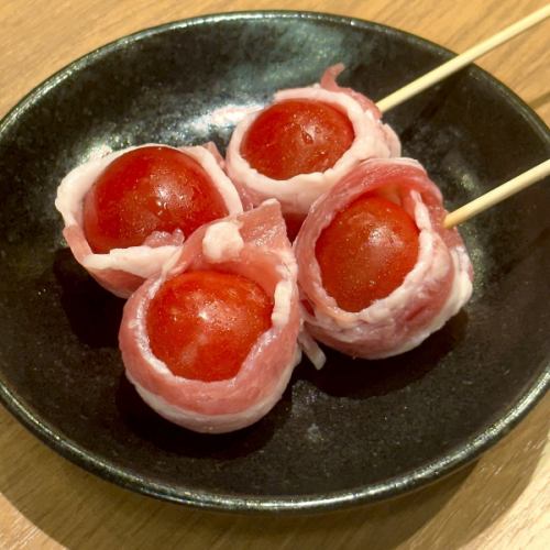 プチトマト巻き串