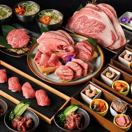 [2-hour all-you-can-drink] Luxurious and magnificent♪ Premium course featuring the finest and rarest cuts of meat