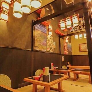 居心地の良い座敷席