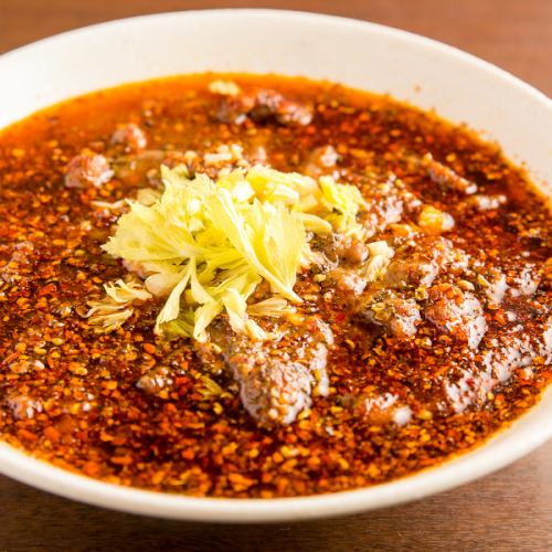 ・Sichuan-style stewed beef ・Stir-fried beef tripe with chili peppers