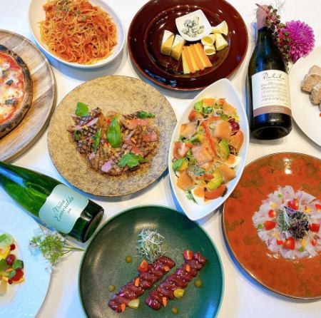シェフ厳選の食材で渾身のおもてなし！デートにもおすすめ！