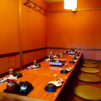 Private room that can be used by up to 28 people ◎ The photo is an image photograph when using 10 people.Private rooms can accommodate up to 30 people if they are all connected.Recommended seats for various banquets! Recommended to book early as it is a popular seat To do!