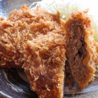 Menchi-katsu / Fried chicken