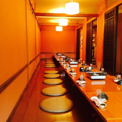 The popular Osaki private room can accommodate up to 30 people!