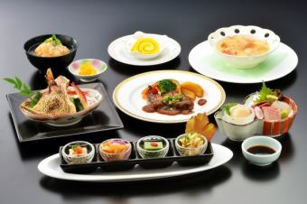 旬の食材をふんだんに使った皇人気のコース☆【和洋中会席】全7品⇒4500円