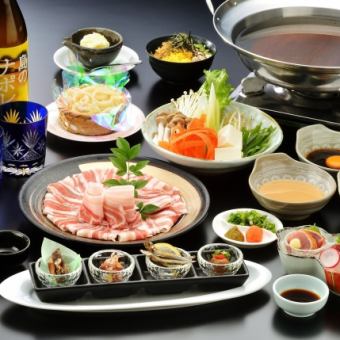 鹿児島の魅力を存分に楽しめる♪おもてなしに◎【さつま黒豚しゃぶしゃぶ】⇒5000円