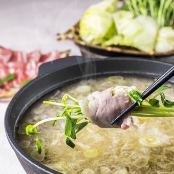みぞれつゆしゃぶ　※1人前からご注文いただけます。