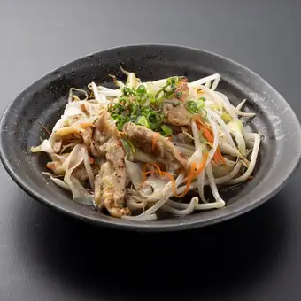 せせりのネギ塩炒め