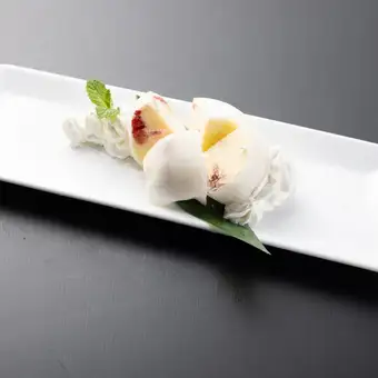 手作りアイスイチゴ大福