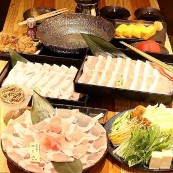 【お料理のみ】常陸の輝き＆つくば美豚食べ比べコース（全9品）
