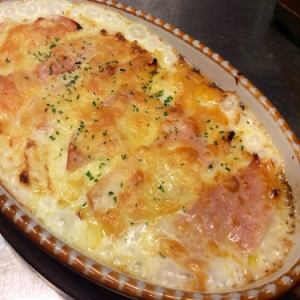 햄과 치즈 그라탕 (도리아)