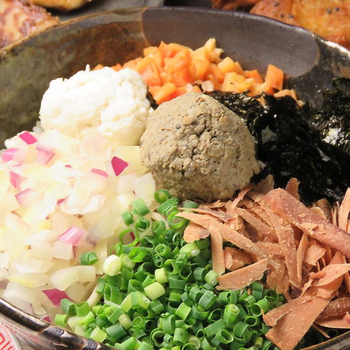 極 大潮まぜそば 麺屋 はやぶさ 岡山駅前店