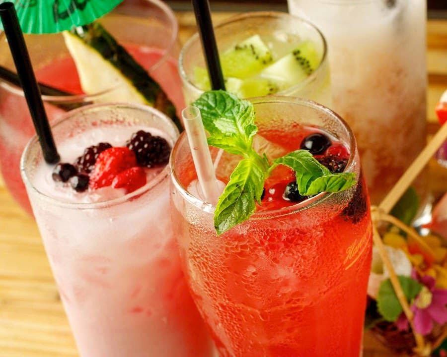 2時間単品飲み放題・1,000円（(税込）飲み放題も♪