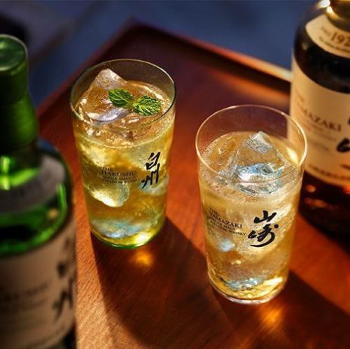 多種稀有酒類和雞尾酒可供選擇！