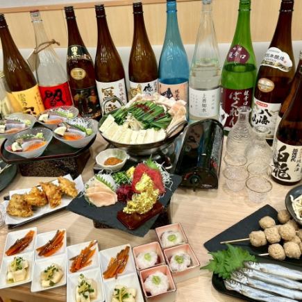 【關於白龍的一切】「白龍套餐」（12道菜+3小時暢飲，7000日圓→5500日圓）