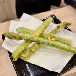 アスパラガスの天ぷら