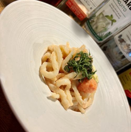 明太子バターおうどん