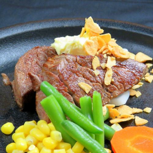 Delicious steak at a reasonable price♪