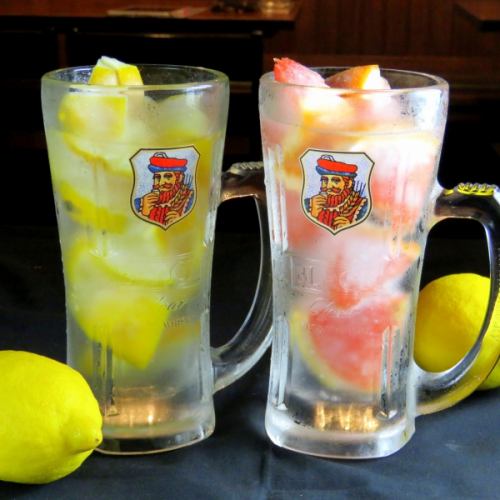 Frozen lemon · grapefruit is delicious! Ice sour