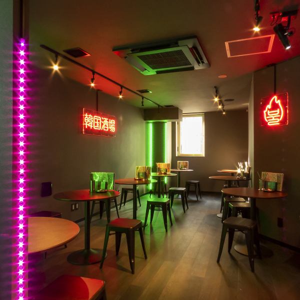 A Korean bar that looks great on social media ◆ Enjoy classic Korean cuisine such as samgyeopsal and UFO choa in a stylish space with a commitment to quality that surpasses other restaurants♪♪